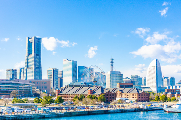 横浜の街並み